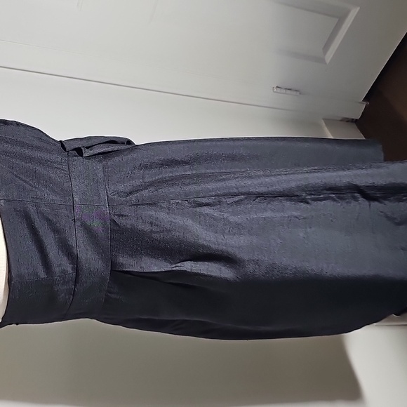 Lilly PULITZER Elegant Black Strapless Dress with Bow. Size 4 Lovely Coctail - Picture 3 of 8